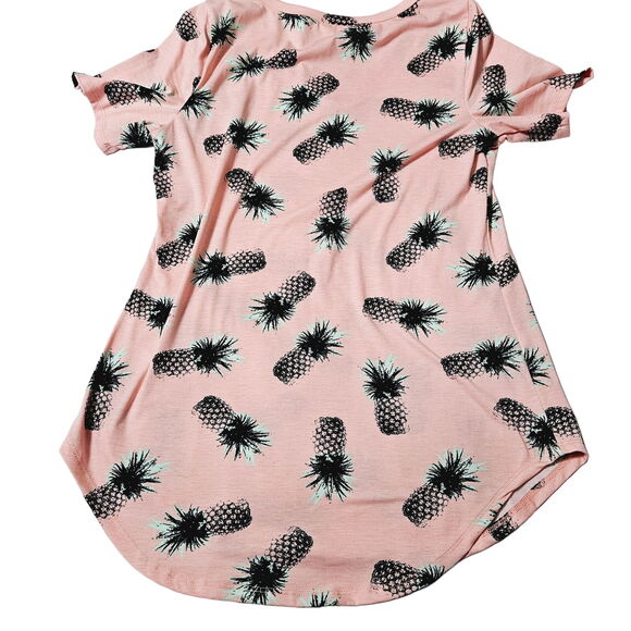 LuLaRoe Womens Top Multi-Color Size Small Polyester Blend Short Sleeve Pullover - Picture 2 of 12